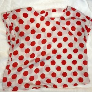 Polka dot shirt